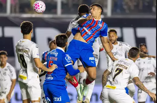 Santos empata com o Bahia na Vila Belmiro