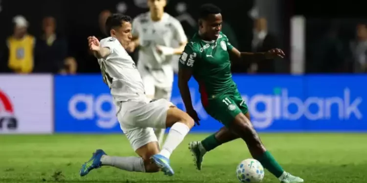 Santos e Palmeiras empatam na Vila Belmiro